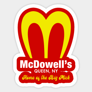 Mcdowells Sticker